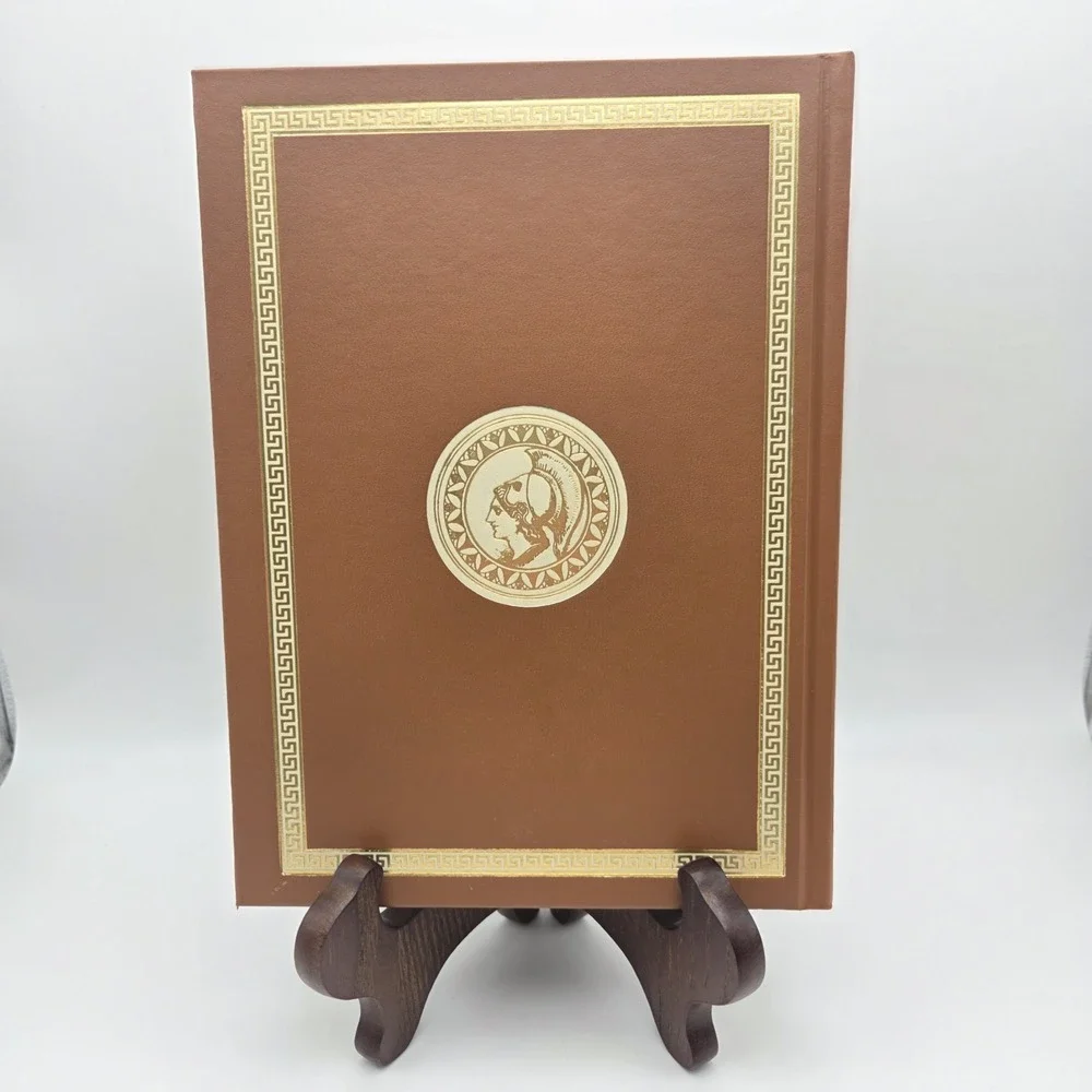 The Iliad By‎ Homer Illustrated Leather Bound Published By Borders Classics